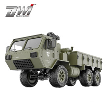 DWI  NEW  Full Body 1:16 Mini 2.4GHz RC 6WD Tracked Off-Road Military Truck Car Toy